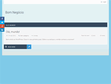 Tablet Screenshot of bomnegocio.net